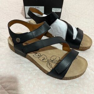 Black Strappy Sandals